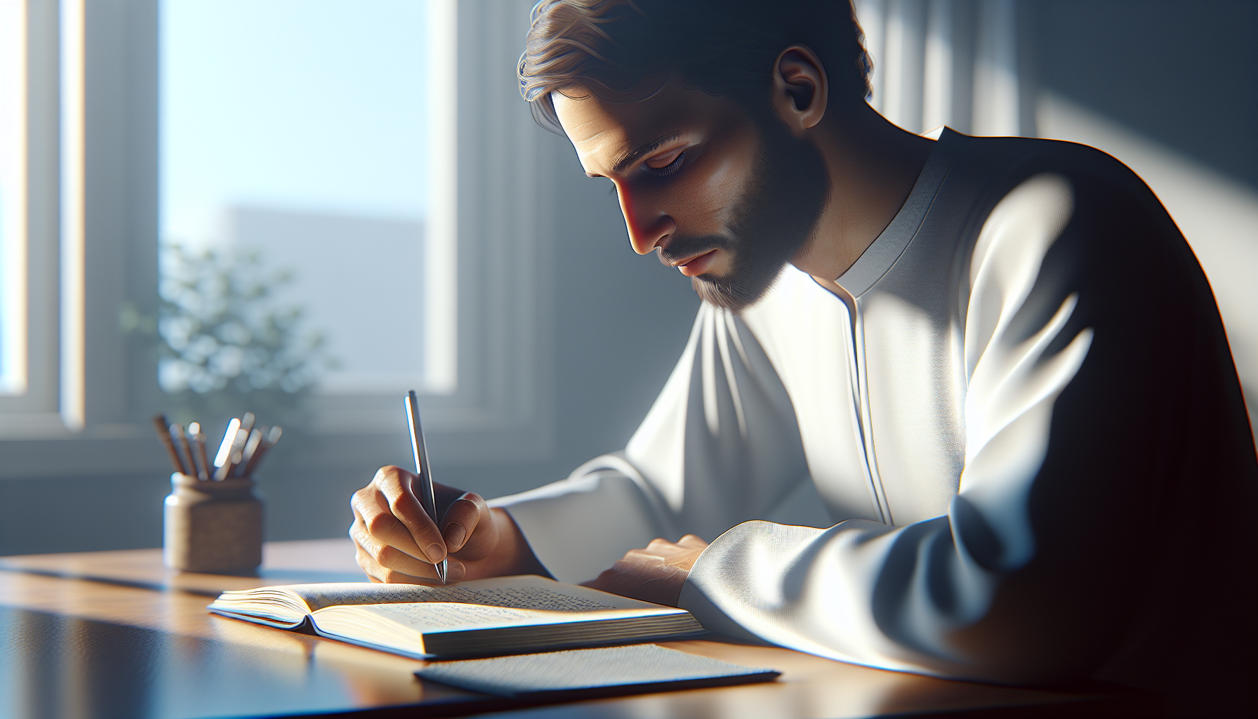 Self-reflection through journaling can help identify patterns in anxiety.