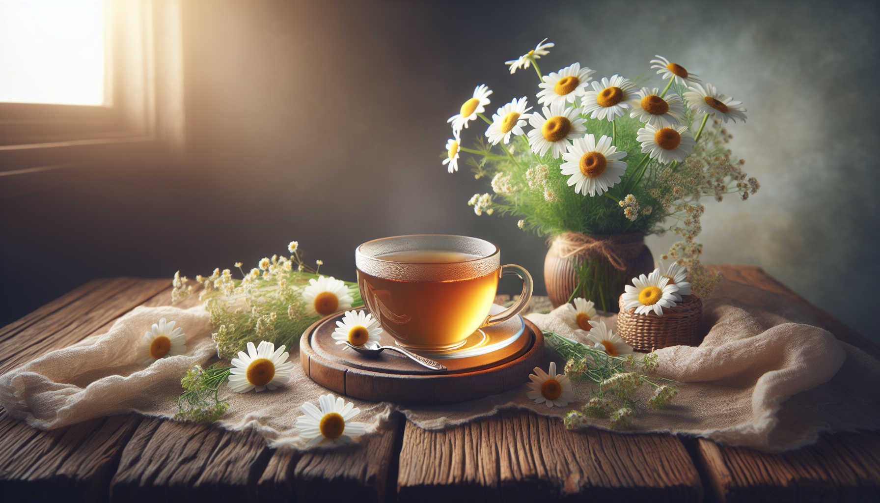 Calming herbal tea as a healthier alternative to caffeine for people prone to panic attacks
